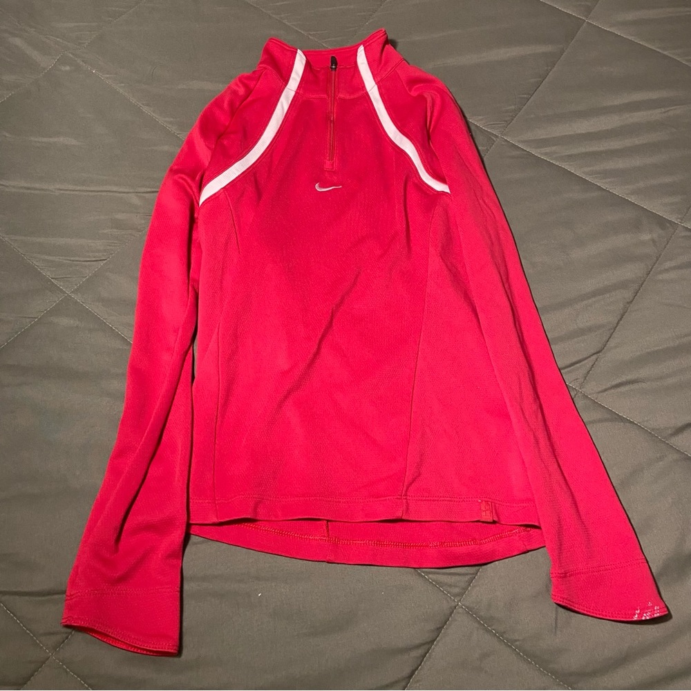 XS Nike Pink Sleeve Pullover Jacket